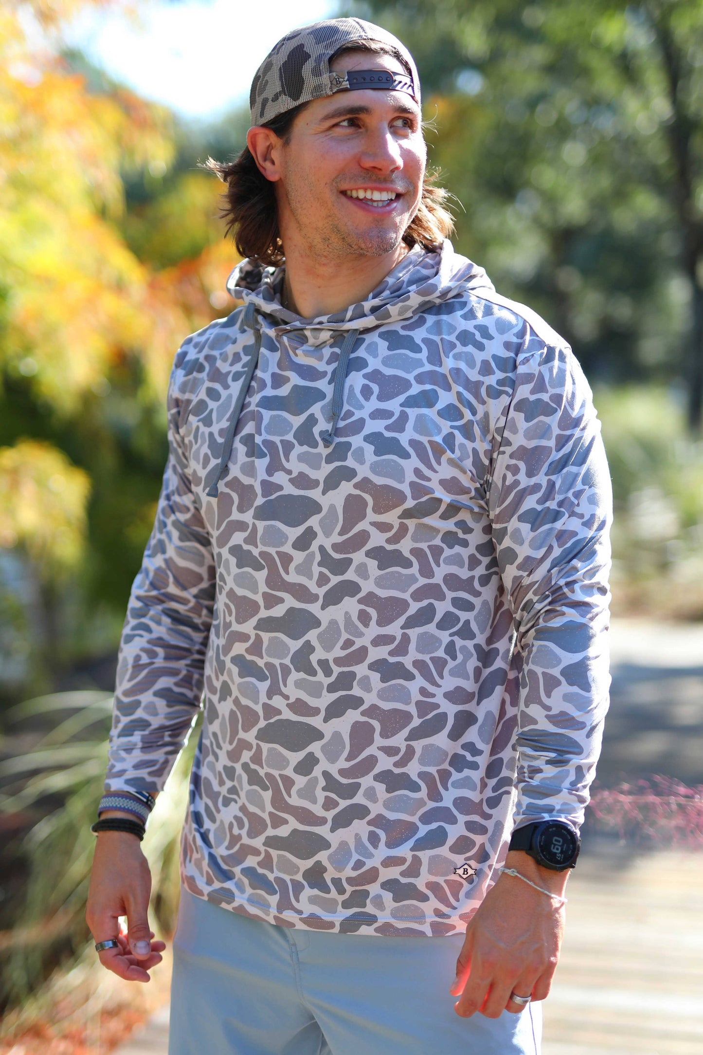 Performance Hoodie - Classic Deer Camo